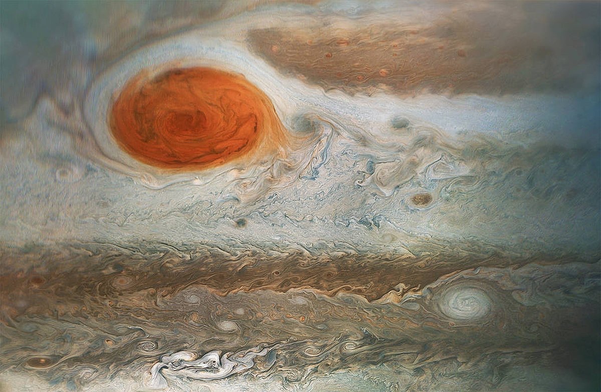 Jupiters iconic Great Red Spot